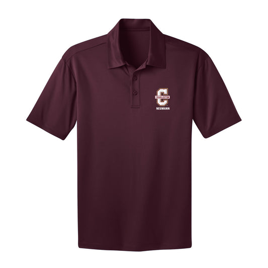Charleston - NCAA Men's Soccer : Jack Neumann - Activewear Polo Shirt-0