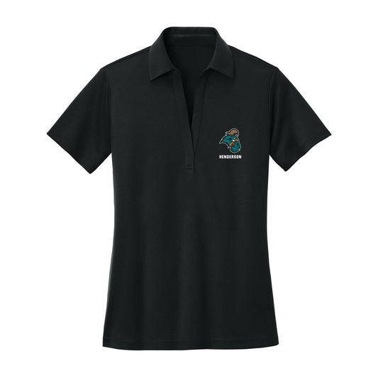 Coastal Carolina - NCAA Softball : Abby Henderson - Women's Activewear Polo Shirt-0