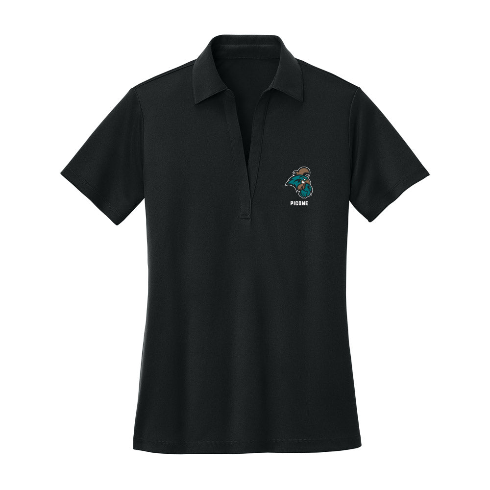 Coastal Carolina - NCAA Softball : Nicolette Picone - Women's Activewear Polo Shirt-0