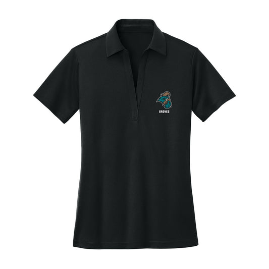 Coastal Carolina - NCAA Men's Cross Country : Adam Groves - Women's Activewear Polo Shirt-0