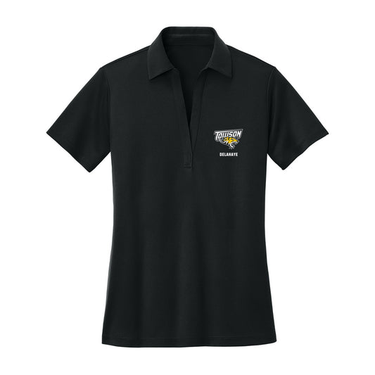 Towson - NCAA Women's Lacrosse : Hannah Delahaye - Women's Activewear Polo Shirt-0