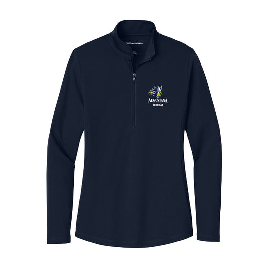 AU - NCAA Football : Tj Murray - Women's Lightweight Quarter Zip Jacket-0