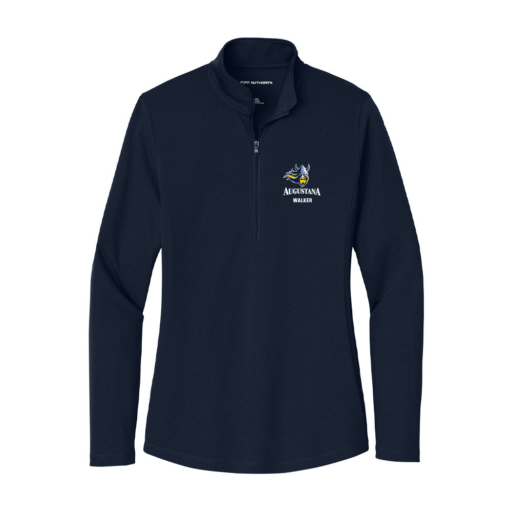 AU - NCAA Baseball : Caleb Walker - Women's Lightweight Quarter Zip Jacket-0