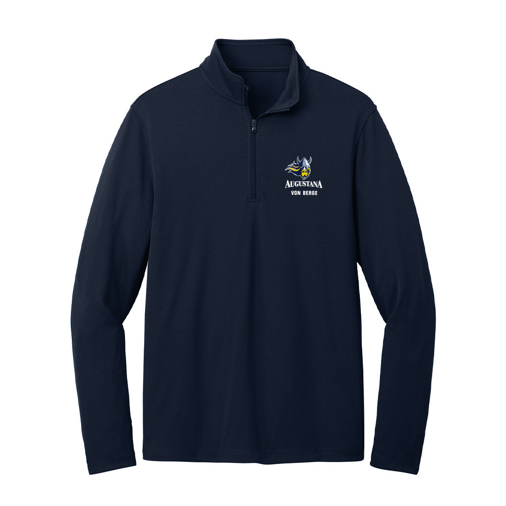 AU - NCAA Baseball : Logan Von Berge - Lightweight Quarter Zip Jacket-0