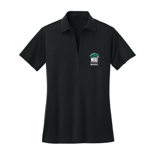 Northeastern State - NCAA Football : Kale Brakebill - Women's Activewear Polo Shirt-0