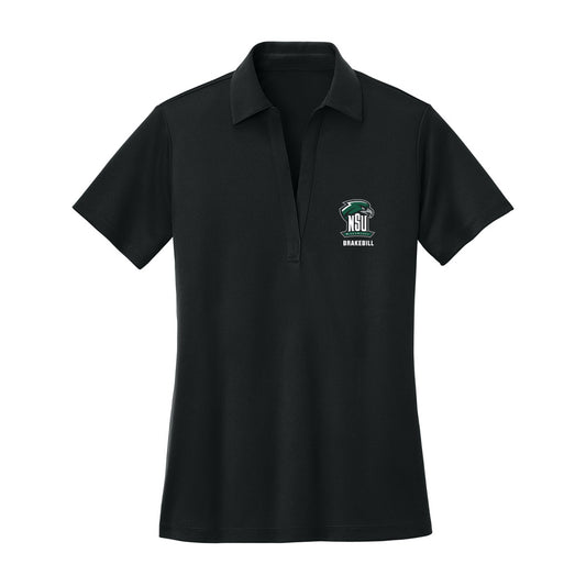 Northeastern State - NCAA Football : Kale Brakebill - Women's Activewear Polo Shirt-0