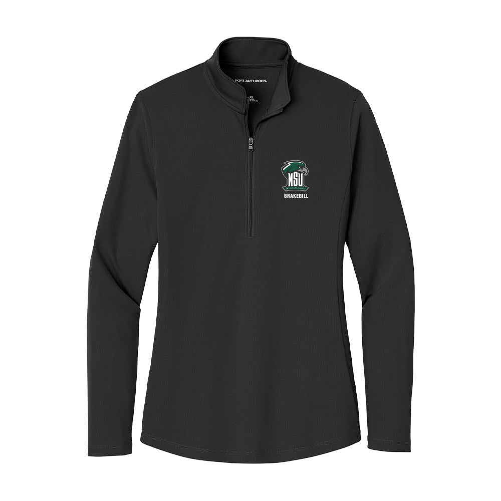 Northeastern State - NCAA Football : Kale Brakebill - Women's Lightweight Quarter Zip Jacket-0