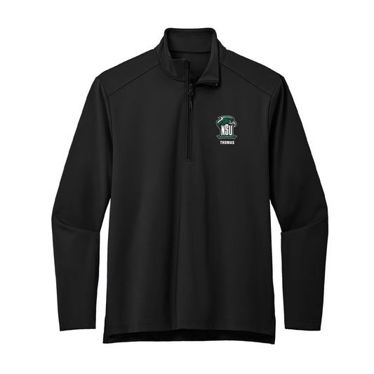 Northeastern State - NCAA Football : Ke'Aunte Thomas - Premium Quarter Zip Jacket-0