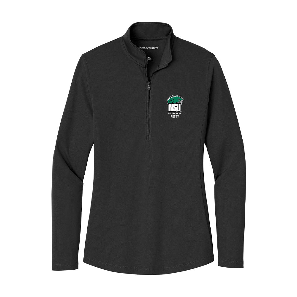 Northeastern State - NCAA Baseball : Preston Petty - Women's Lightweight Quarter Zip Jacket-0