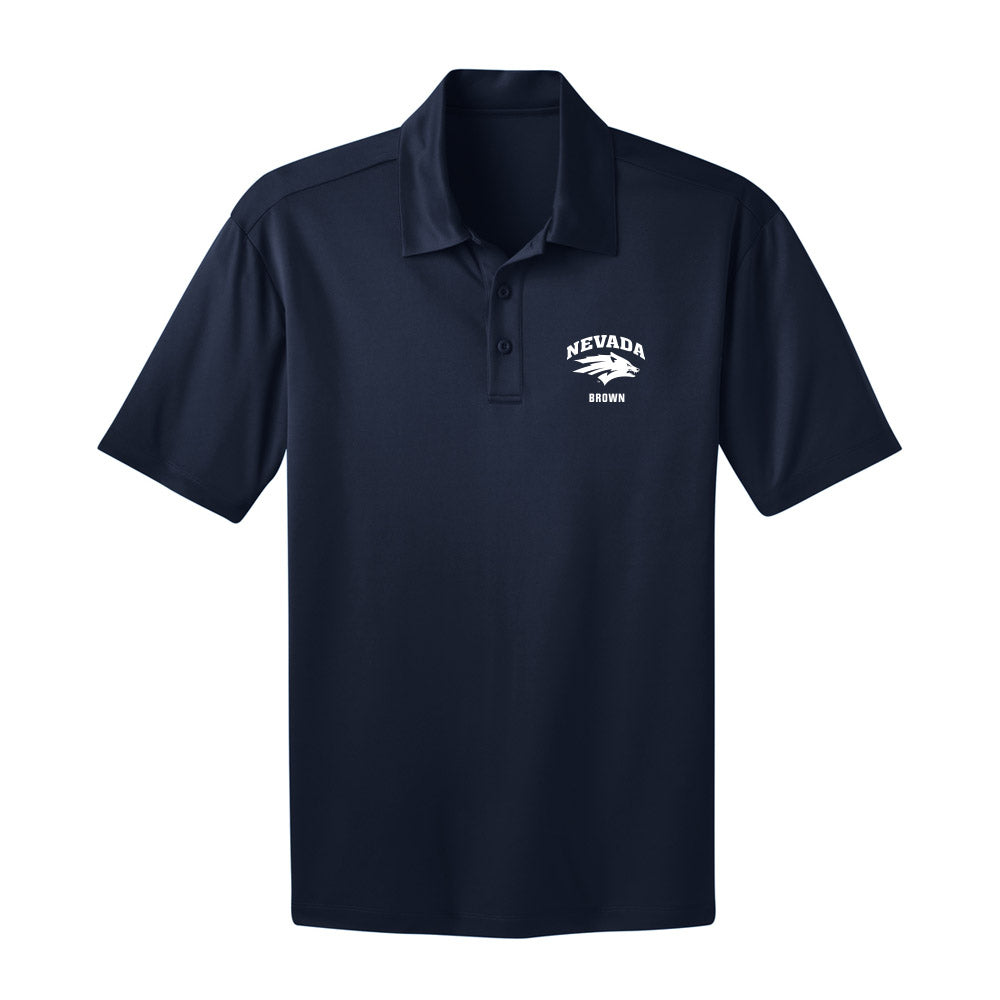 Nevada - NCAA Football : Jordan Brown - Activewear Polo Shirt-0