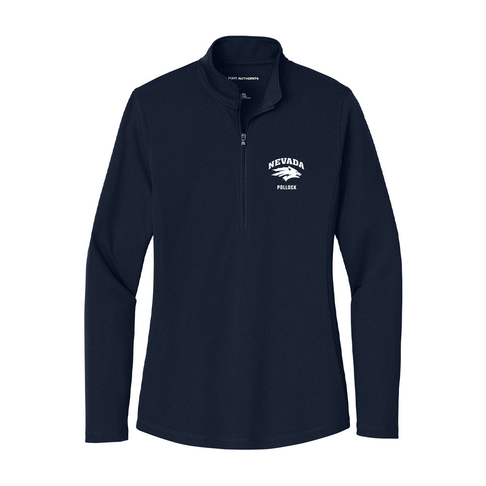 Nevada - NCAA Baseball : Aiden Pollock - Women's Lightweight Quarter Zip Jacket-0