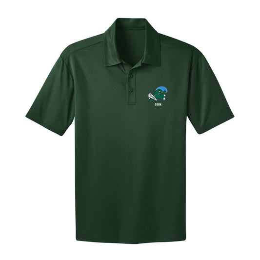 Tulane - NCAA Men's Basketball : Jalen Cook - Activewear Polo Shirt-0