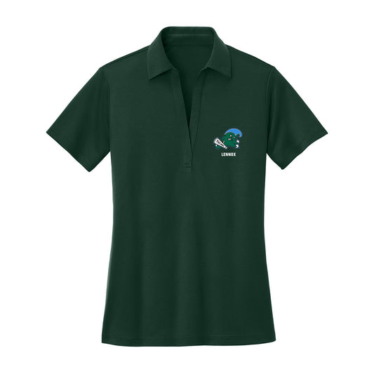 Tulane - NCAA Women's Swimming & Diving : Eliza Lennox - Women's Activewear Polo Shirt-0