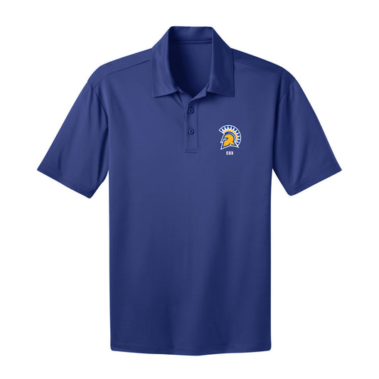 SJSU - NCAA Football : Charles Cox - Activewear Polo Shirt-0