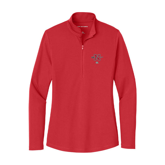 Nicholls State - NCAA Men's Track & Field : Connor Gil - Women's Lightweight Quarter Zip Jacket-0