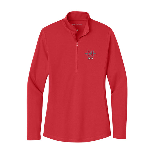 Nicholls State - NCAA Football : Noah Onyia - Women's Lightweight Quarter Zip Jacket-0