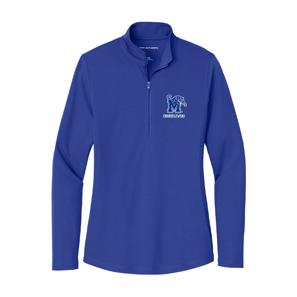 Memphis - NCAA Baseball : Brandon Chorzelewski - Women's Lightweight Quarter Zip Jacket-0