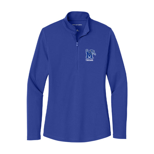 Memphis - NCAA Women's Tennis : Clemence Thouard - Women's Lightweight Quarter Zip Jacket-0