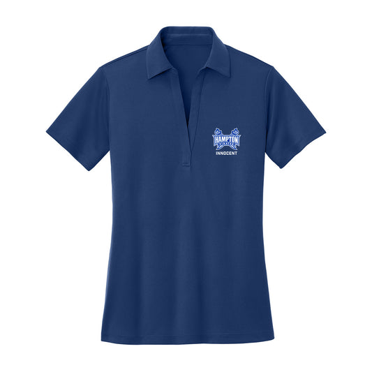 Hampton - NCAA Football : Mcowens Innocent - Women's Activewear Polo Shirt-0