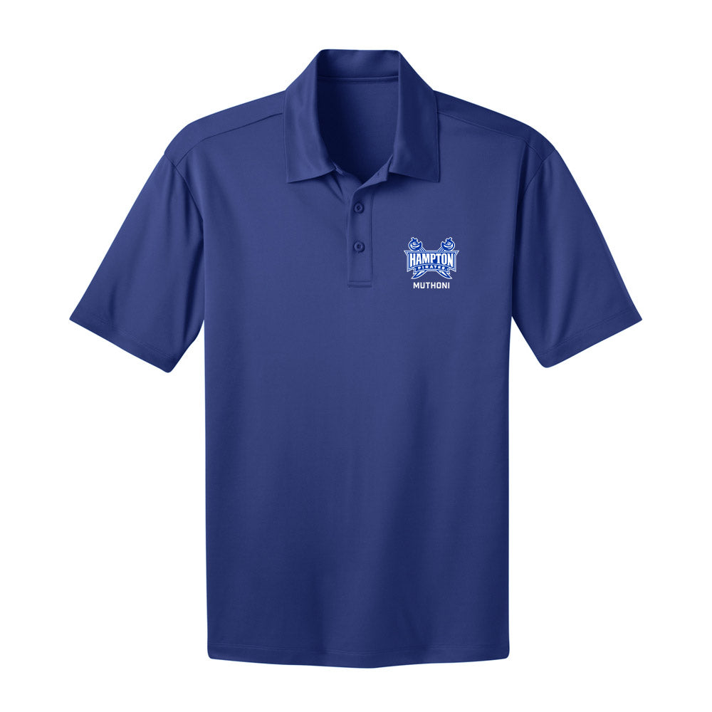 Hampton - NCAA Women's Track & Field : Peninah Muthoni - Activewear Polo Shirt-0