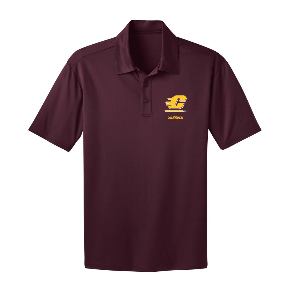 Central Michigan - NCAA Wrestling : Mason Shrader - Activewear Polo Shirt-0