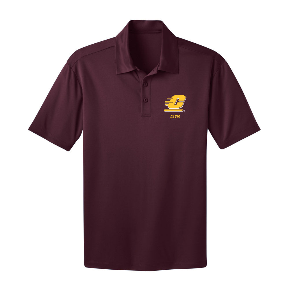 Central Michigan - NCAA Football : Tyson Davis - Activewear Polo Shirt-0