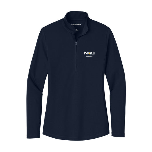 Northern Arizona - NCAA Football : Isaiah Gerena - Women's Lightweight Quarter Zip Jacket-0