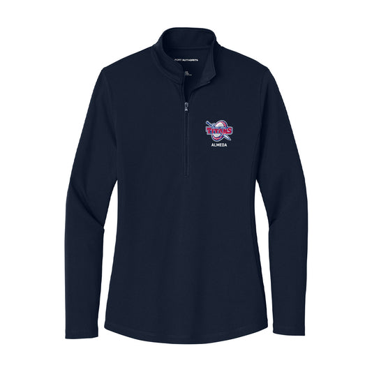 Detroit Mercy - NCAA Men's Track & Field : John Almeda - Women's Lightweight Quarter Zip Jacket-0