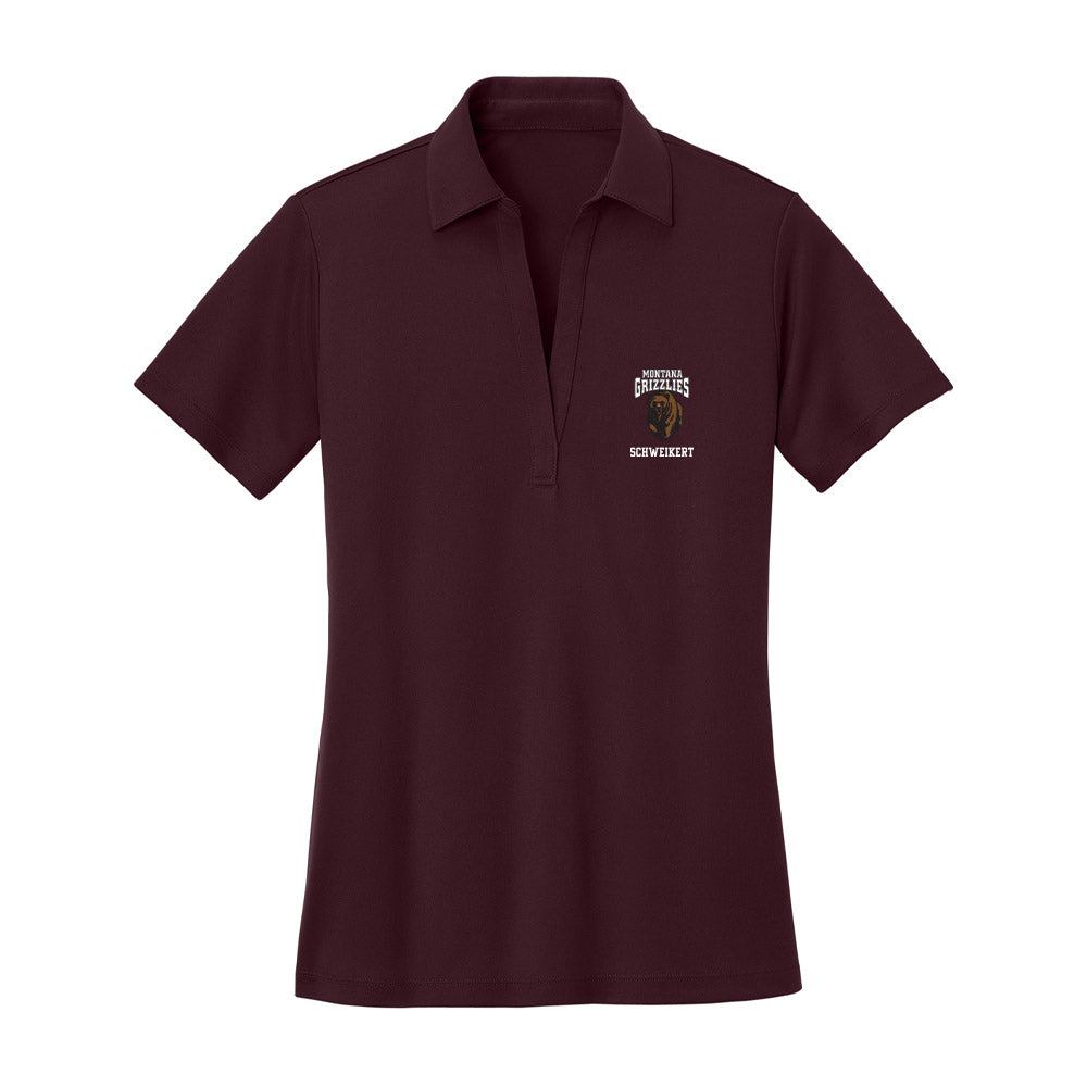 Montana - NCAA Football : Cody Schweikert - Women's Activewear Polo Shirt-0