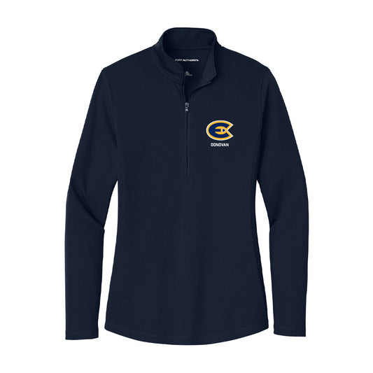 UW Eau Claire - NCAA Women's Soccer : Emma Donovan - Women's Lightweight Quarter Zip Jacket-0