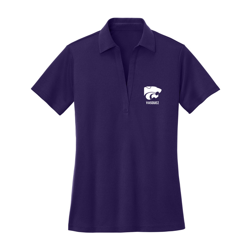 Kansas State - NCAA Baseball : Carlos Vasquez - Women's Activewear Polo Shirt-0