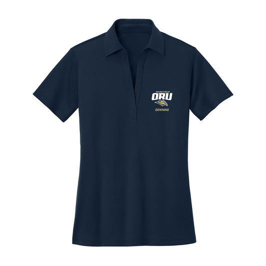 Oral Roberts - NCAA Women's Track & Field : Destiny Downing - Women's Activewear Polo Shirt-0