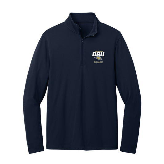Oral Roberts - NCAA Baseball : Keaton Ruthardt - Lightweight Quarter Zip Jacket-0