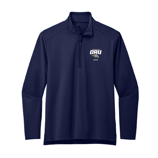 Oral Roberts - NCAA Men's Soccer : Emmanuel Denis - Premium Quarter Zip Jacket-0