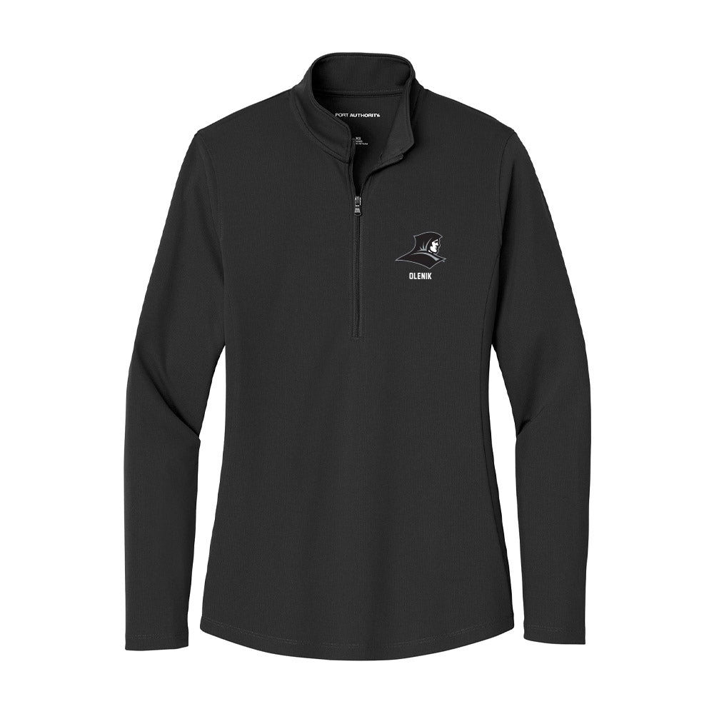 Providence - NCAA Men's Lacrosse : Ian Olenik - Women's Lightweight Quarter Zip Jacket-0