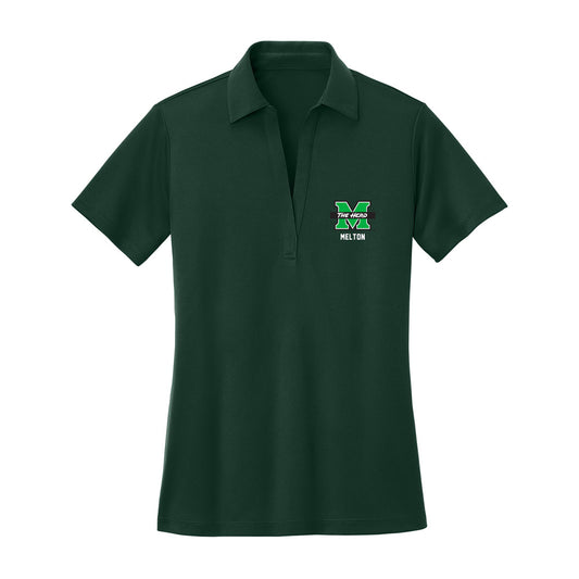 Marshall - NCAA Women's Volleyball : McKenna Melton - Women's Activewear Polo Shirt-0