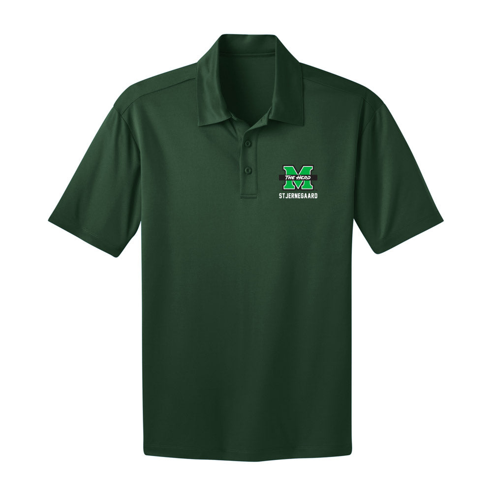 Marshall - NCAA Men's Soccer : Alexander Stjernegaard - Activewear Polo Shirt-0