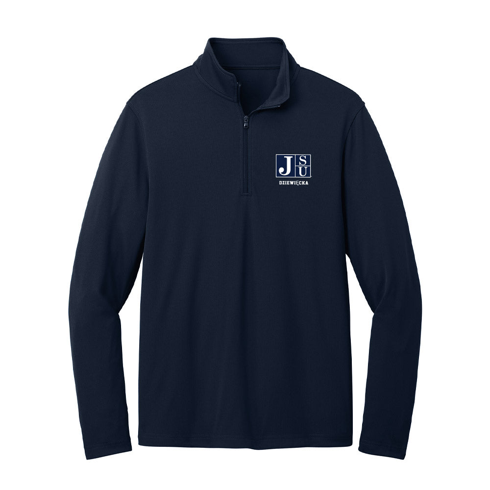 Jackson State - NCAA Women's Tennis : Zofia Dziewięcka - Lightweight Quarter Zip Jacket-0