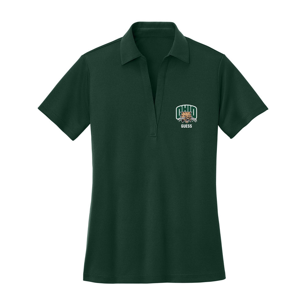 Ohio - NCAA Women's Swimming & Diving : Leah Guess - Women's Activewear Polo Shirt-0