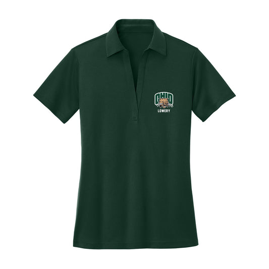 Ohio - NCAA Football : Aiden Lowery - Women's Activewear Polo Shirt-0