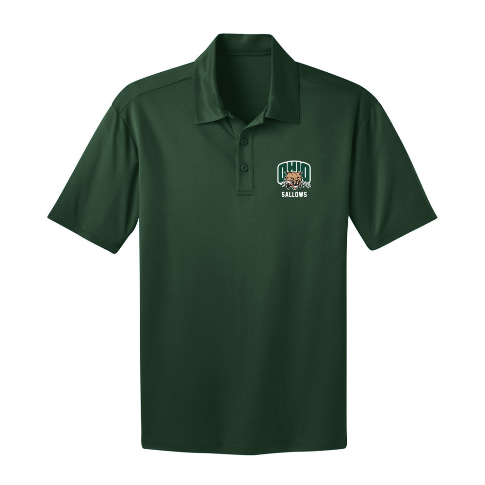 Ohio - NCAA Women's Swimming & Diving : Ashley Sallows - Activewear Polo Shirt-0
