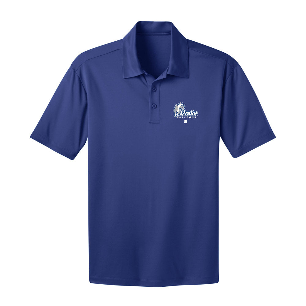 Drake - NCAA Men's Soccer : Kevin Qi - Activewear Polo Shirt-0