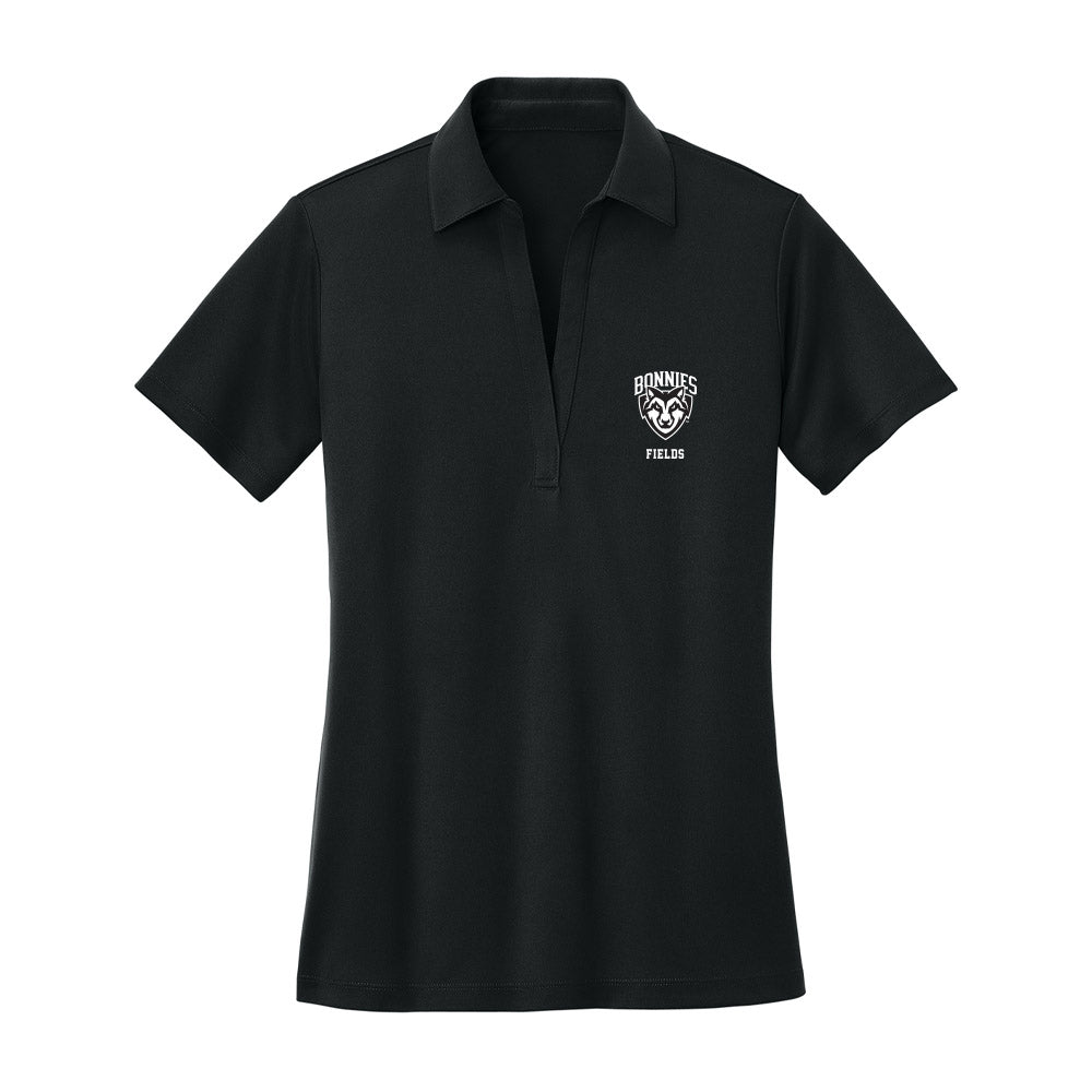 St. Bonaventure - NCAA Women's Basketball : Diamond Fields - Women's Activewear Polo Shirt-0