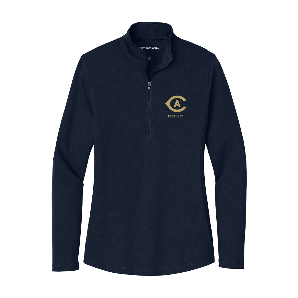 UC Davis - NCAA Baseball : Ned Frutchey - Women's Lightweight Quarter Zip Jacket-0