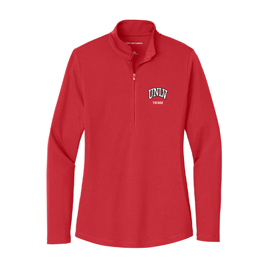 UNLV - NCAA Football : Joshua Tuchek - Women's Lightweight Quarter Zip Jacket-0