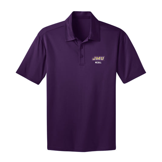 JMU - NCAA Football : TJ McGill - Activewear Polo Shirt-0