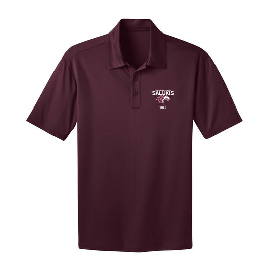 SIU Carbondale - NCAA Football : Naz Hill - Activewear Polo Shirt-0