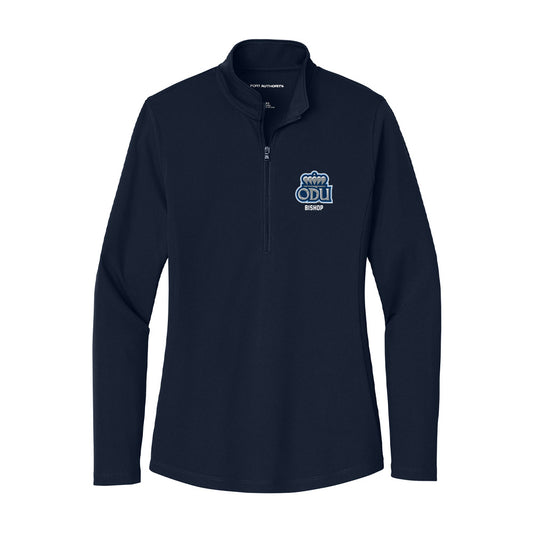 Old Dominion - NCAA Football : Caleb Bishop - Women's Lightweight Quarter Zip Jacket-0