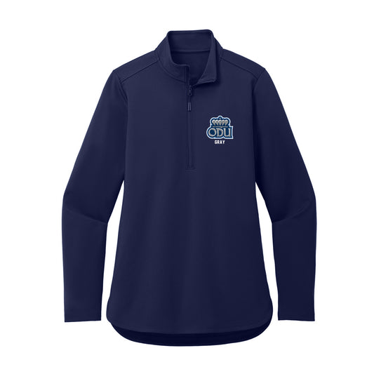 Old Dominion - NCAA Women's Swimming & Diving : Lauren Gray - Women's Premium Quarter Zip Jacket-0