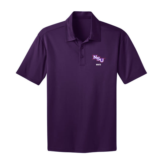 Northwestern State - NCAA Baseball : Carter White - Activewear Polo Shirt-0
